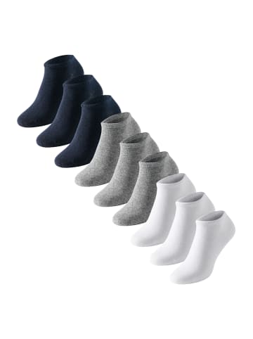 Schiesser Sneakersocken Uncover in Mehrfarbig