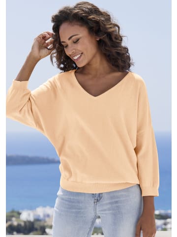 Vivance Fledermauspullover in apricot