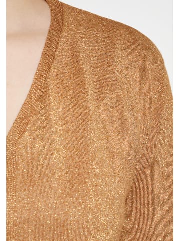 usha BLACK LABEL Damen Cardigan in KAMEL
