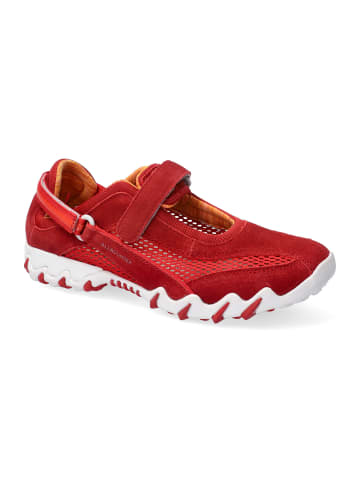 Allrounder Halbschuh Niro Velourleder / Mesh in Barbados Cherry