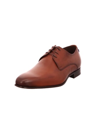 Floris van Bommel Schnürschuhe in cognac