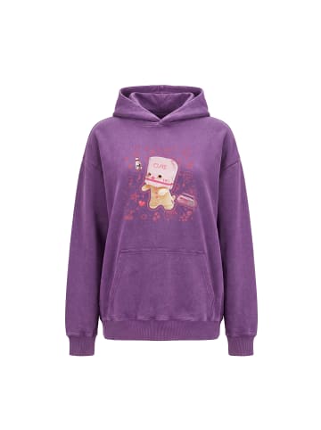 myMo Women Hoodie in Purple