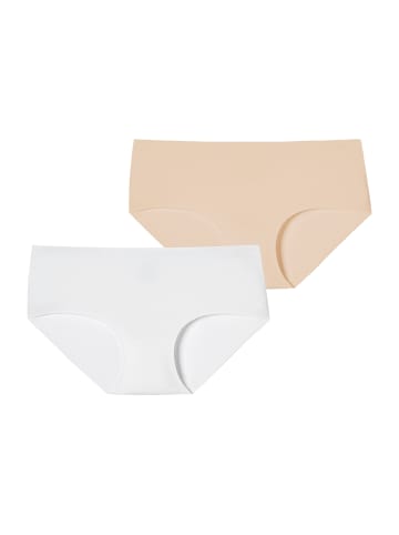 Schiesser Panty Invisible Soft in sand-weiss