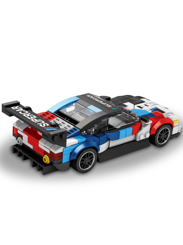Reobrix 672 GT3 Rennwagen 1:24 Klemmbaustein Set 385 Teile