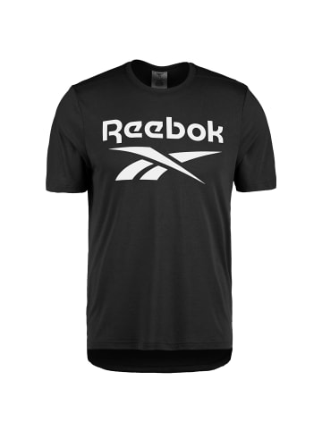 Reebok Trainingsshirt Workout Ready Supremium Graphic in schwarz / weiß