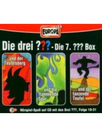 Sony Music Entertainment Die drei ??? Box 07. Folgen 19-21 (drei Fragezeichen) 3 CDs | Die drei ???...