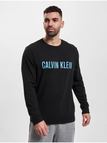 Calvin Klein Rundhalsausschnitt in black w/signature blue