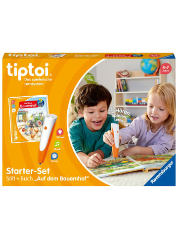 Ravensburger Verlag GmbH Ravensburger tiptoi Starter-Set 00114 - Stift und Bauernhof-Buch