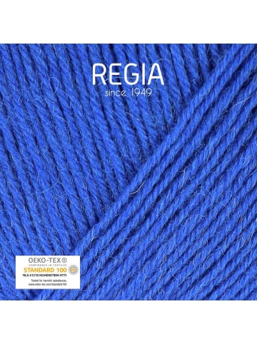 Regia Handstrickgarne 4-fädig Uni, 100g in Electric Blue