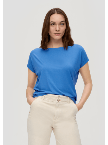 s.Oliver T-Shirt kurzarm in Blau