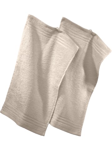 REDBEST Frottier Gästetuch 2er-Pack New York in creme