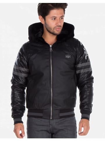 Cipo & Baxx Jacke in schwarz