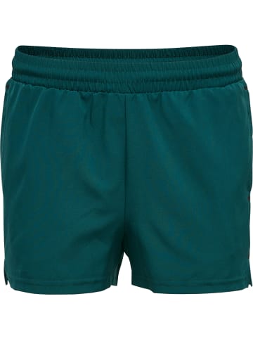 Hummel Shorts Hmlmove Grid Woven Shorts Woman in DEEP TEAL