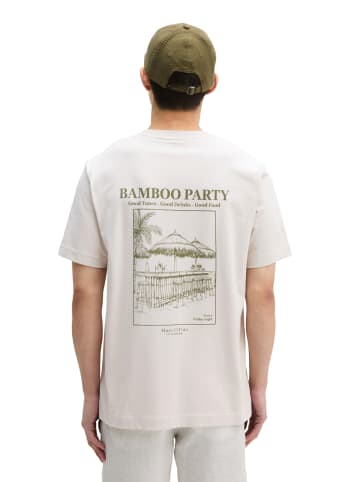 Marc O'Polo T-Shirt regular in Grey Silk