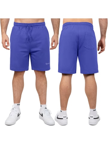 Reichstadt Herren Regular Fit Shorts Marken-Stick in Light Purple