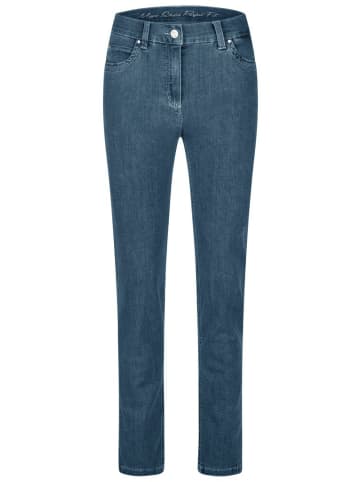 Slim Fit Jeans für Damen in grau