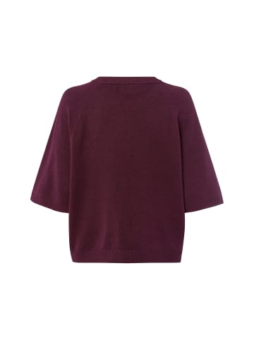 comma Pullover in bordeaux - 0001