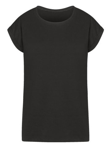 F4NT4STIC Extended Shoulder T-Shirt Shibui Series Japan Streetstyle in schwarz