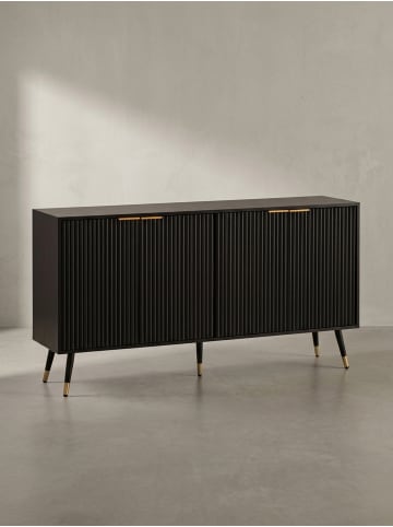KADIMA DESIGN Sideboard 150x81x39 cm Anrichte mit Eiche-Dekor, Kommode mit