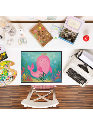 Mr. & Mrs. Panda Tischschoner Sternzeichen Jungfrau Design ohne ... in Weiß