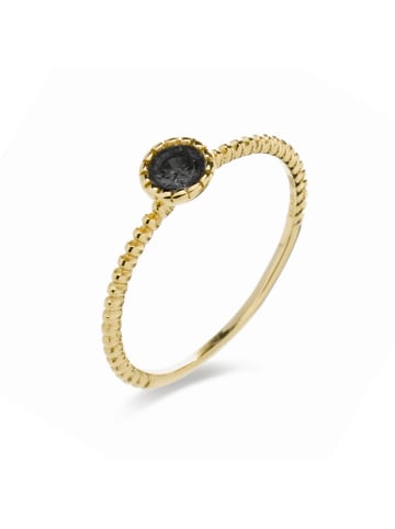 Luxenter Ring Naadim aus 925er Sterlingsilber-Naadim black