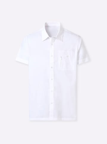 WITT WEIDEN Kurzarmhemd in weiß