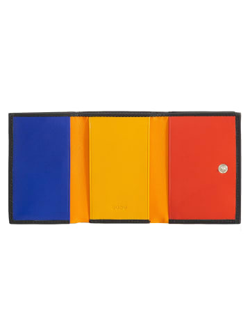 DuDu Honduras Geldbörse Leder 10 cm schwarz