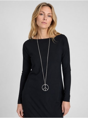 collezione alessandro Lange Kette " Peace " in altsilber