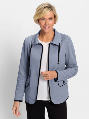 WITT WEIDEN Jerseyblazer in taubenblau