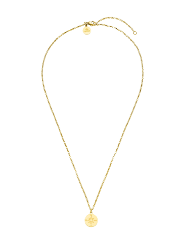 PURELEI Kette Compass 50 cm in Gold