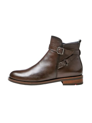 LLOYD Schuhe Moderne Stiefelette mit Reißverschluss in dunkelbraun