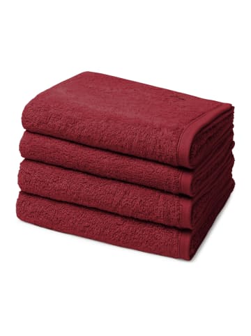 Ross 4 X Handtuch im Set Vita in Marsala