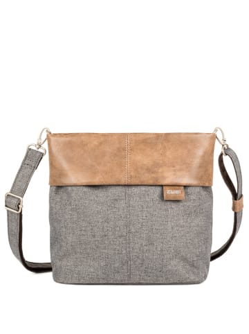 Zwei Olli OT8 - Schultertasche 25 cm in stone