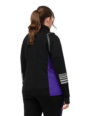 Ulla Popken Sweatjacke in lila