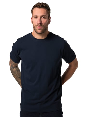 JP1880 Kurzarm T-Shirt in navy blau