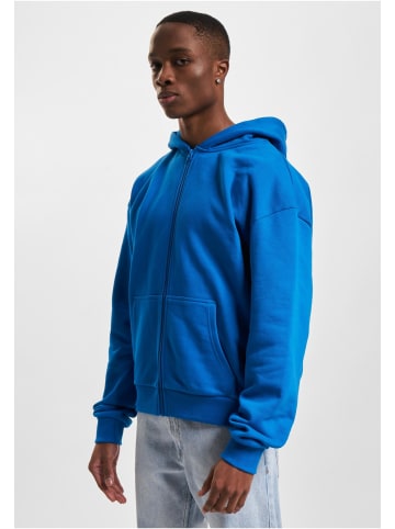 Just Rhyse Just Rhyse Zip-Kapuzenpullover in cobalt blue