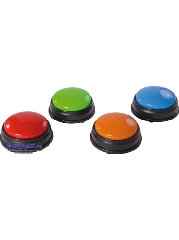 Eduplay Buzzer mit Blinklicht-Signal & Töne in Mehrfarbig in Mehrfarbig