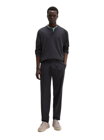 Marc O'Polo DfC Henley-Longsleeve regular in Dark Navy