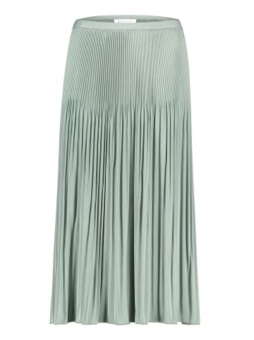 BETTY & CO Midirock mit Plissee in Mint
