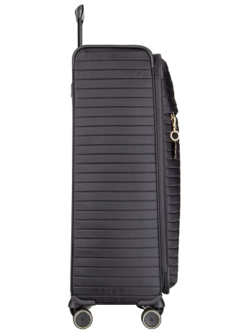 travelite Trolley Barbara Stepp 4W Trolley L in Black