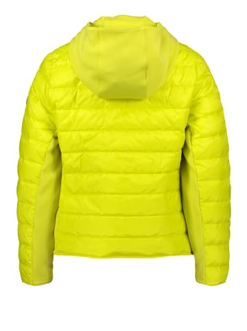 CARTOON Steppjacke mit abnehmbarer Kapuze in Neon Yellow