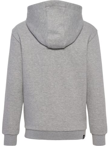 Hummel Kinder Sweatshirt "Hmlmover Cotton Hoodie Kids" in Grau
