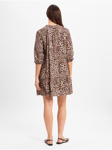 MARC CAIN SPORTS Kleid in braun schwarz - 0001