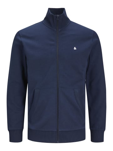 Jack & Jones Sweatshirt mit Reißverschluss in Navy Blazer