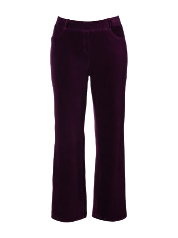 Ulla Popken Schlupfhose in waldbeere