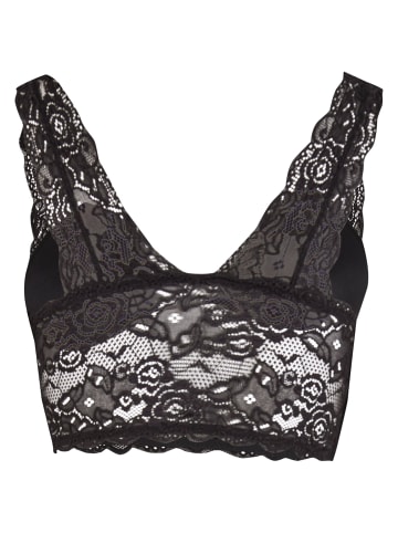 Urban Classics Urban Classics Ladies Allover Lace Bra Padded in black