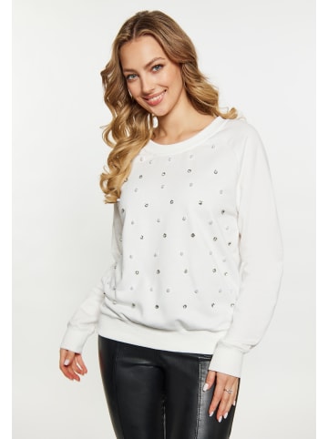 faina Sweatshirt in Weiss