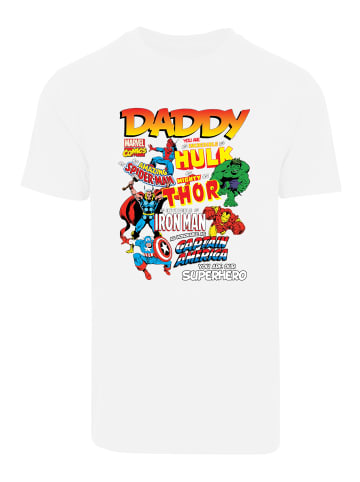 F4NT4STIC T-Shirt Marvel Comics Our Dad Superhero in weiß