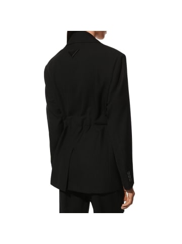 PRADA Schwarz Wolle Blazer
