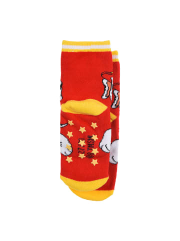 Paw Patrol Socken mit Gumminoppen Anti-Rutsch in Rot